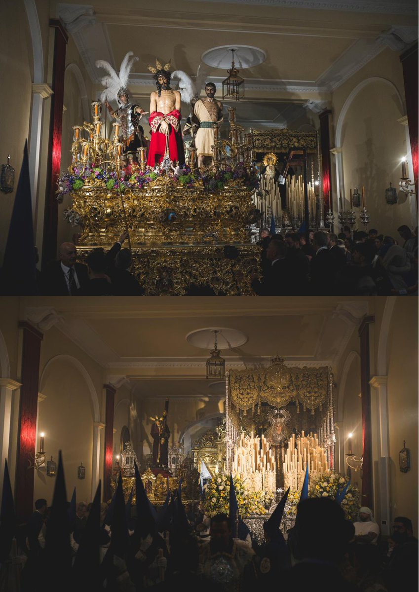 HdadGranPoderDH's tweet photo. Agradecemos a la Hermandad de la Santa Cruz el detalle recibido hoy. Aquel refugio compartido el pasado Lunes Santo se convirtió en un lazo de unión que hoy celebramos. 

Que el Señor del Gran Poder y la Virgen del Amor y Sacrificio nos guíen siempre por este camino. https://t.co/4ZY3QrVOjS