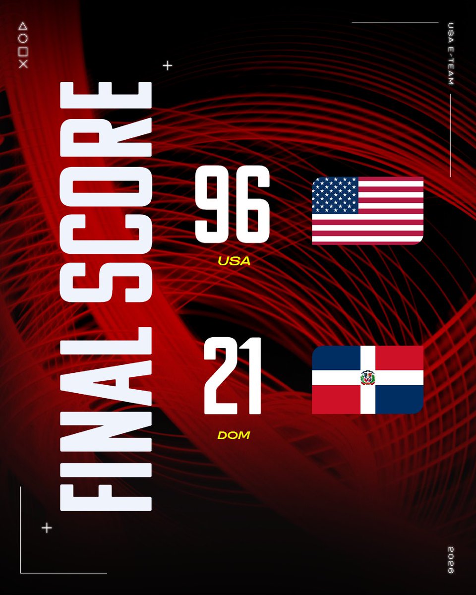USA E-National Team 🇺🇸 tweet media