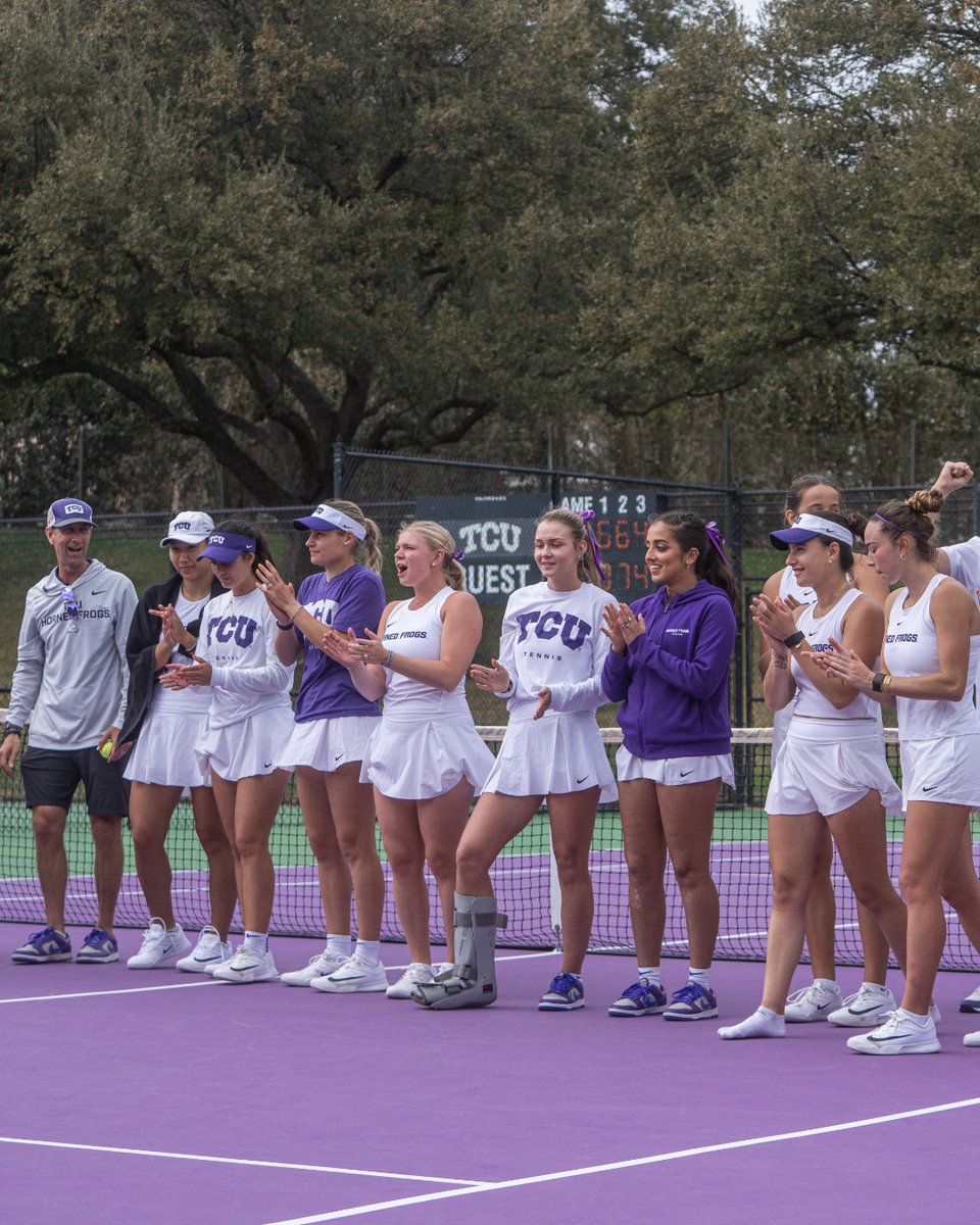 TCU Women's Tennis tweet media