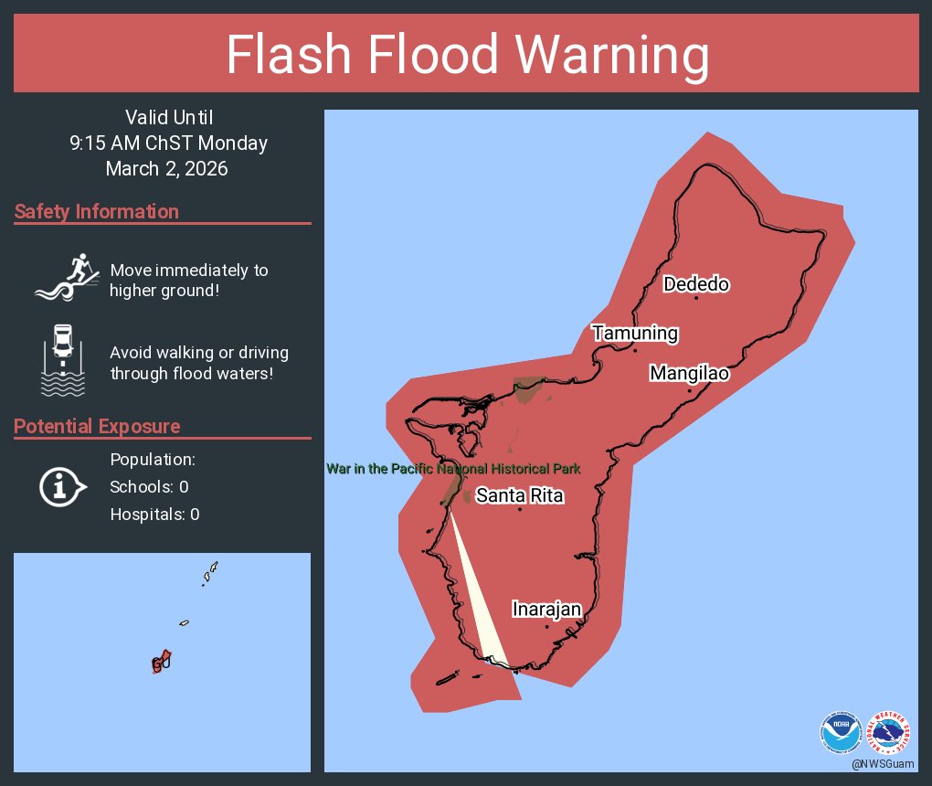 NWS Guam 🇬🇺 tweet media