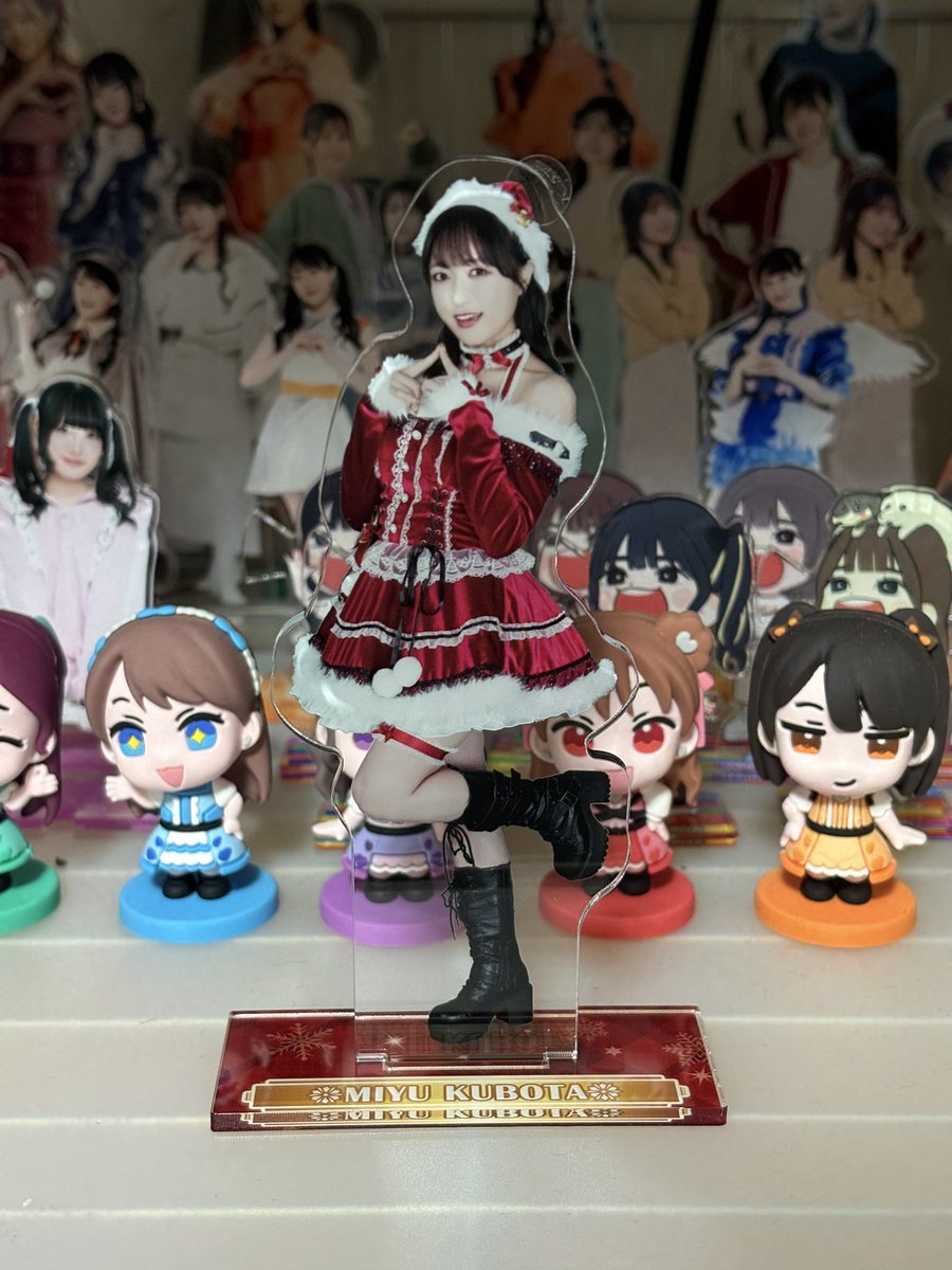 女性声優の実写アクスタを集めよう」のコーナー 第28弾 #久保田未夢