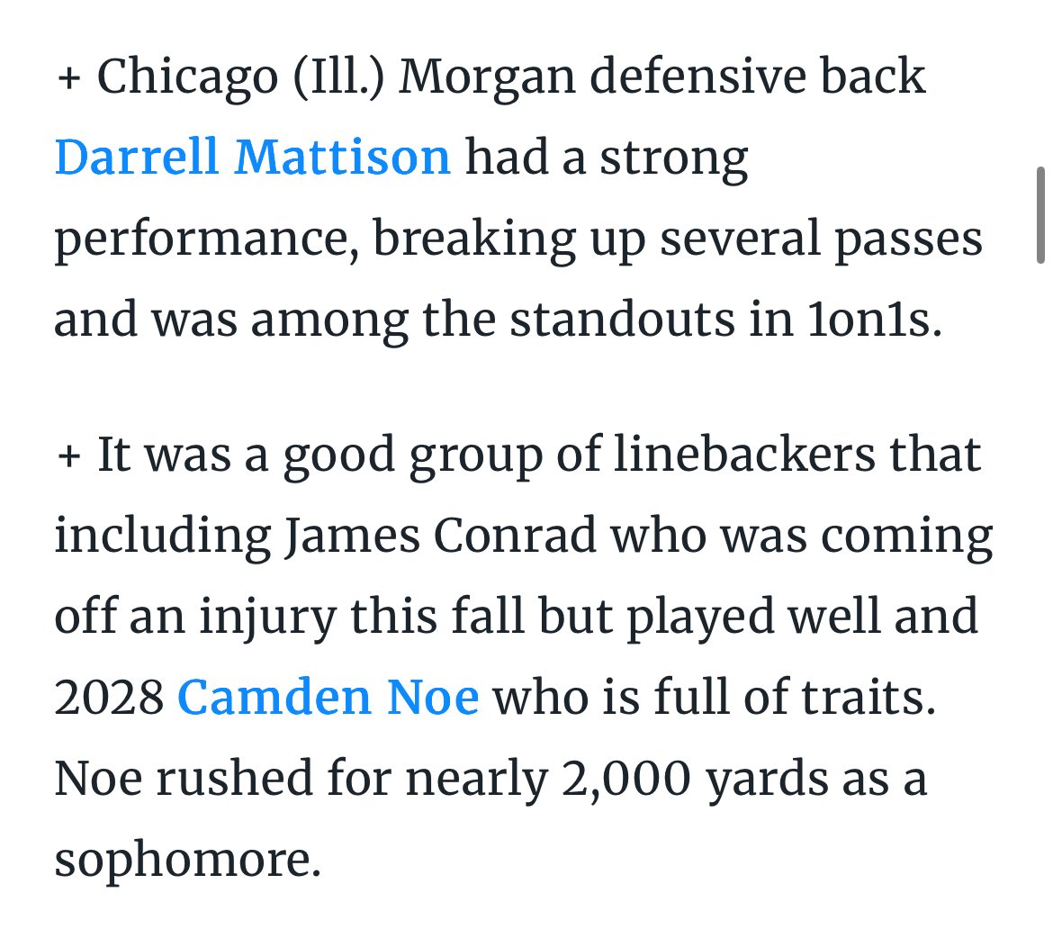 Thanks to Nike for the invite to the opening in Indy. It was awesome to compete against the best in the Midwest and receive some great coaching. Thanks to <a href="/SWiltfong_/">Steve Wiltfong</a> for the shout out in his write up of the event. 

<a href="/CoachTomKaufman/">Tom Kaufman 🇺🇸</a> <a href="/WildcatRecruit/">IgnatiusFBRecruiting</a>