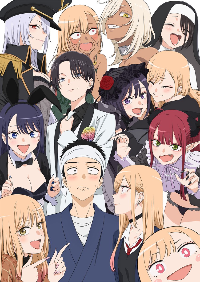 Manim_Asg's tweet photo. Wakana and his harem of Marin 💕 https://t.co/hXkxJHuOHz