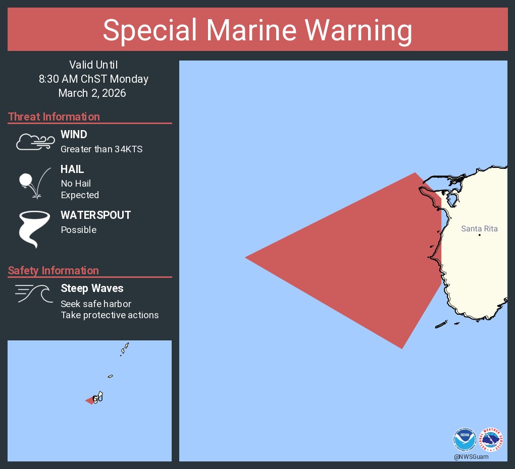 NWS Guam 🇬🇺 tweet media