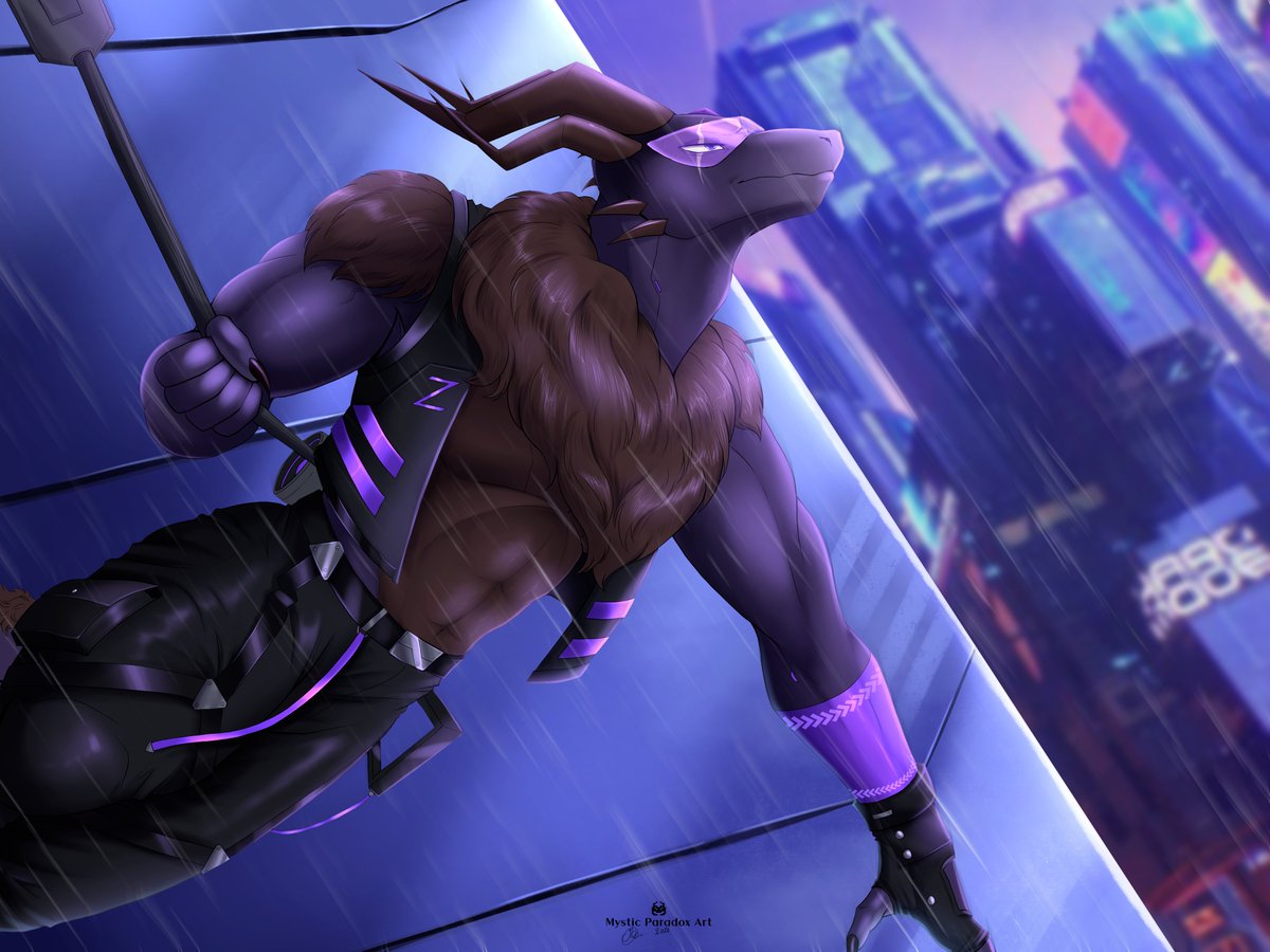 DerZyvec's tweet photo. 🌧️Neon Rain 🐉

Sometimes, all it takes is a brief moment of peace between what is happening and what will happen next.
Listen to the sound of the neon rain~

🎨:@MysticParadox9 💜

#dragon #furry #furryart #furryartwork https://t.co/AglxJPMVZt