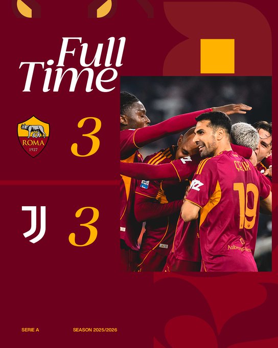 AS Roma Data tweet media