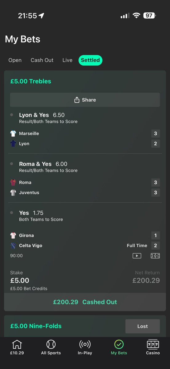 new_rct's tweet photo. @FootyAccums cash out of the day surely? https://t.co/XaDrSrzudO