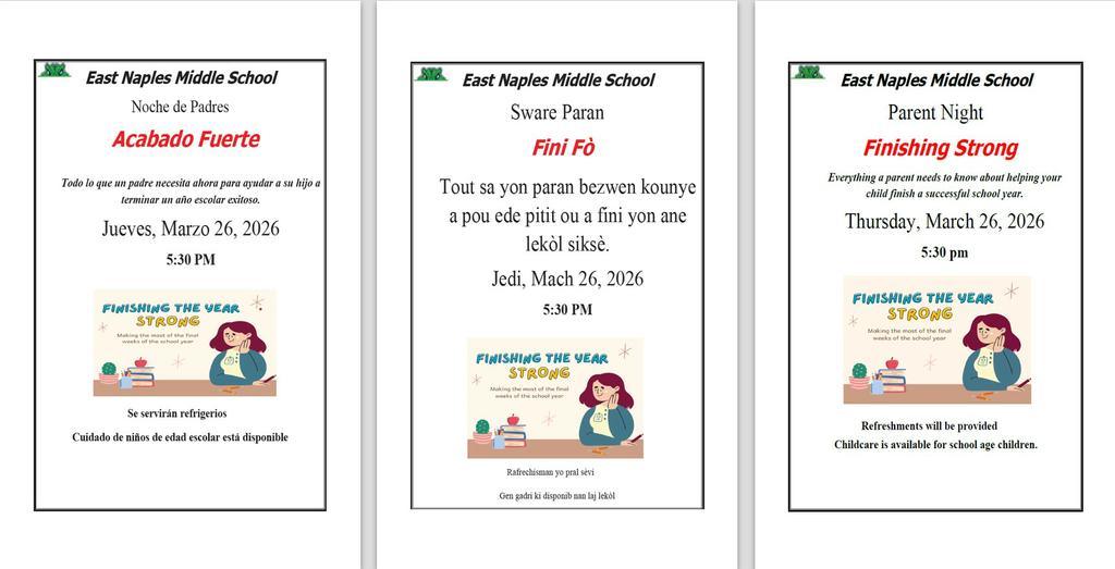 East Naples Middle tweet media