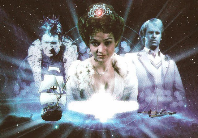 SimonHJR77's tweet photo. "Enlightenment"the 5th story of #DoctorWho Season20starring Peter Davison,Mark Strickson&amp;Janet Fielding @jfmouthonlegs was broadcast on BBC1  1st-9thMarch 1983. It was written by Barbara Clegg &amp;directed by Fiona Cumming. It was the first story 2 be both written&amp;directed by women. https://t.co/PU5iWXSyvu