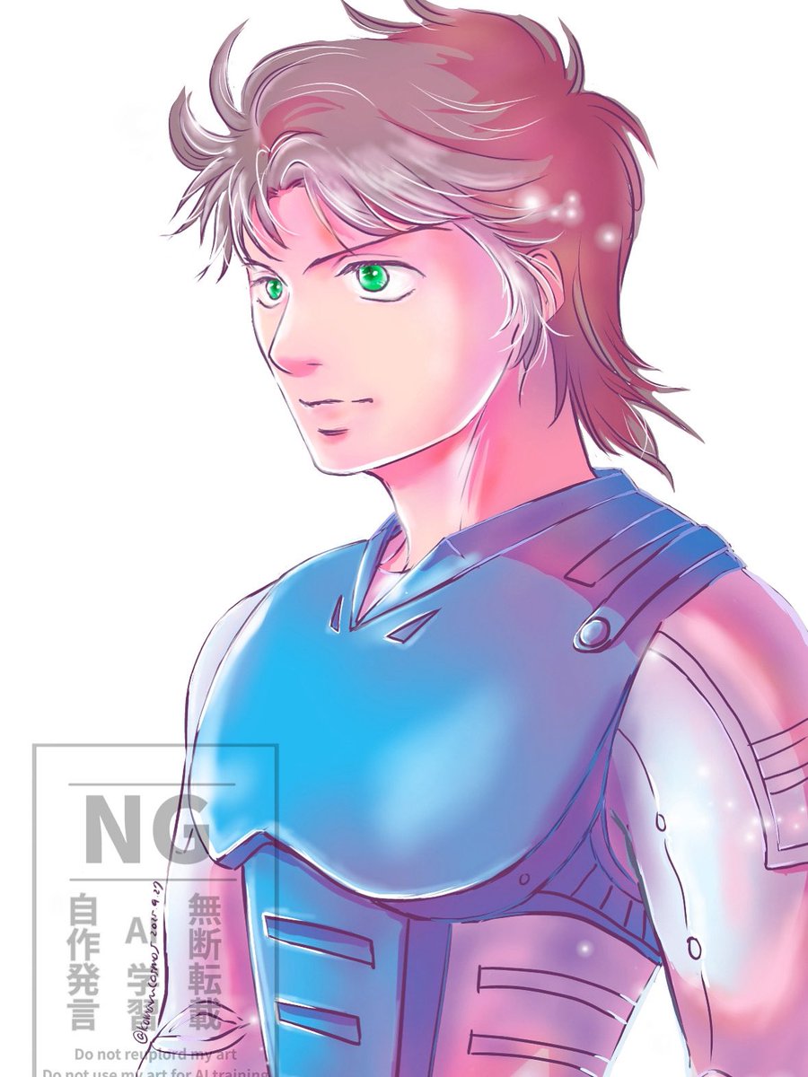 おはようございます。
今日も伸誕祝いで過去絵を🩵