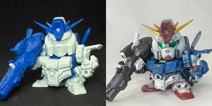 フルアーマーダブルゼータガンダム、起動! #機動戦士ガンダムZZ 、40周年おめでとうございます! #今朝のガンプラ #ガンプラ
