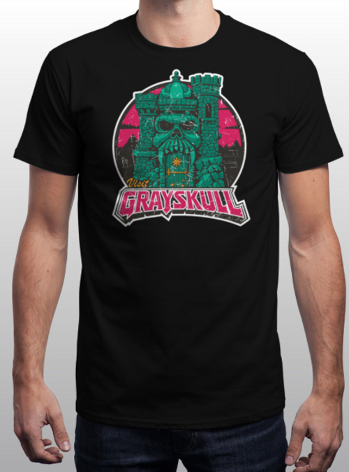 "Visit Grayskull" is today's tee on qwertee.com RePost for a chance at a FREE TEE!