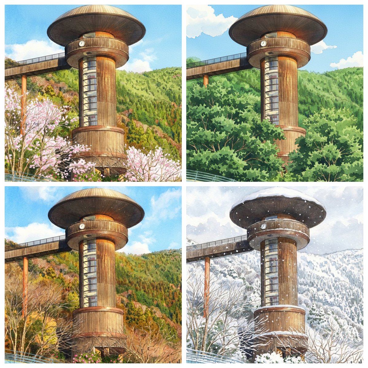 どの季節の森が好きですか？