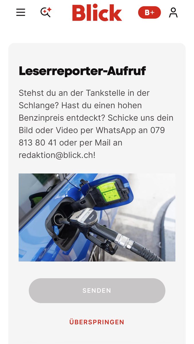 Benzin ist das neue WC-Papier.