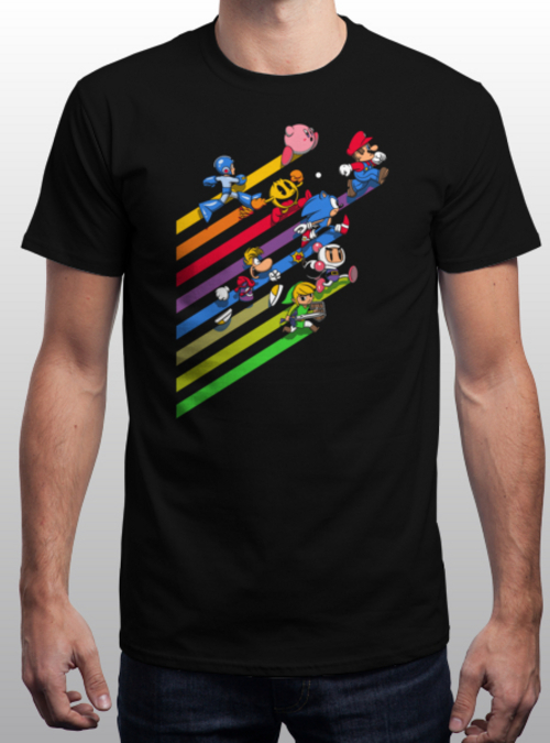 qwertee's tweet photo. "Retro Legends" is today's tee on https://t.co/LdSWa6Ss6H RePost for a chance at a FREE TEE! https://t.co/6n0V5cOD3t