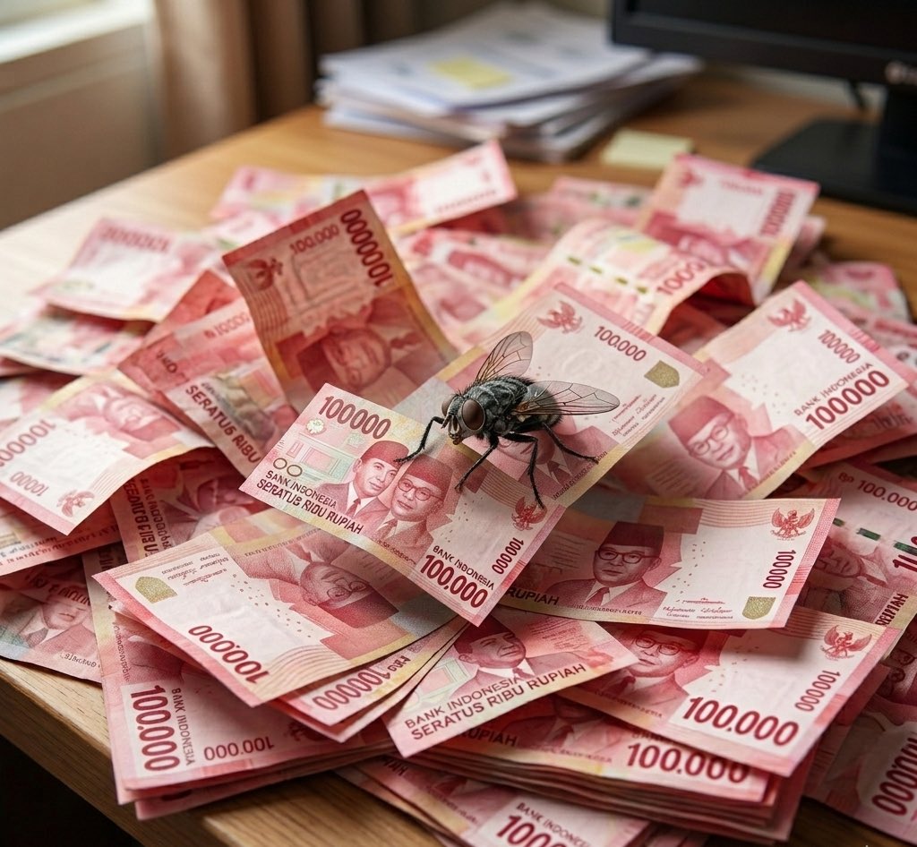 Mumpung lagi ada rezeki dikit, gue mau bagi-bagi THR prematur buat kalian yang beruntung!

Ada saldo total 300 RIBU buat 4 orang pemenang (masing-masing 75 Ribu).
Syaratnya gampang banget, gak pake ribet:

1. Wajib FOLLOW  (biar kita makin akrab).
2. LIKE &amp; RETWEET postingan ini.