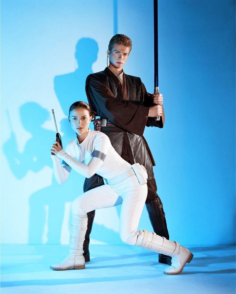 Natalie Portman &amp; Hayden Christensen, 2002.