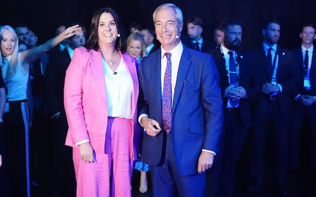 <a href="/NonnyMooseUK/">🅽🅾🅽🅽🆈🅼🅾🅾🆂🅴 🔞</a> <a href="/LucyTCWife/">Lucy Connolly</a> <a href="/hmpps/">HMPPS</a> So this isn't her being platformed by the guy you say will be our next prime minister?

Lucy Connolly is the proof that Nigel Farage has has embraced racist terroristic violence by celebrating a convicted racist who incited acts of terror.

So no, I'm not letting this go.