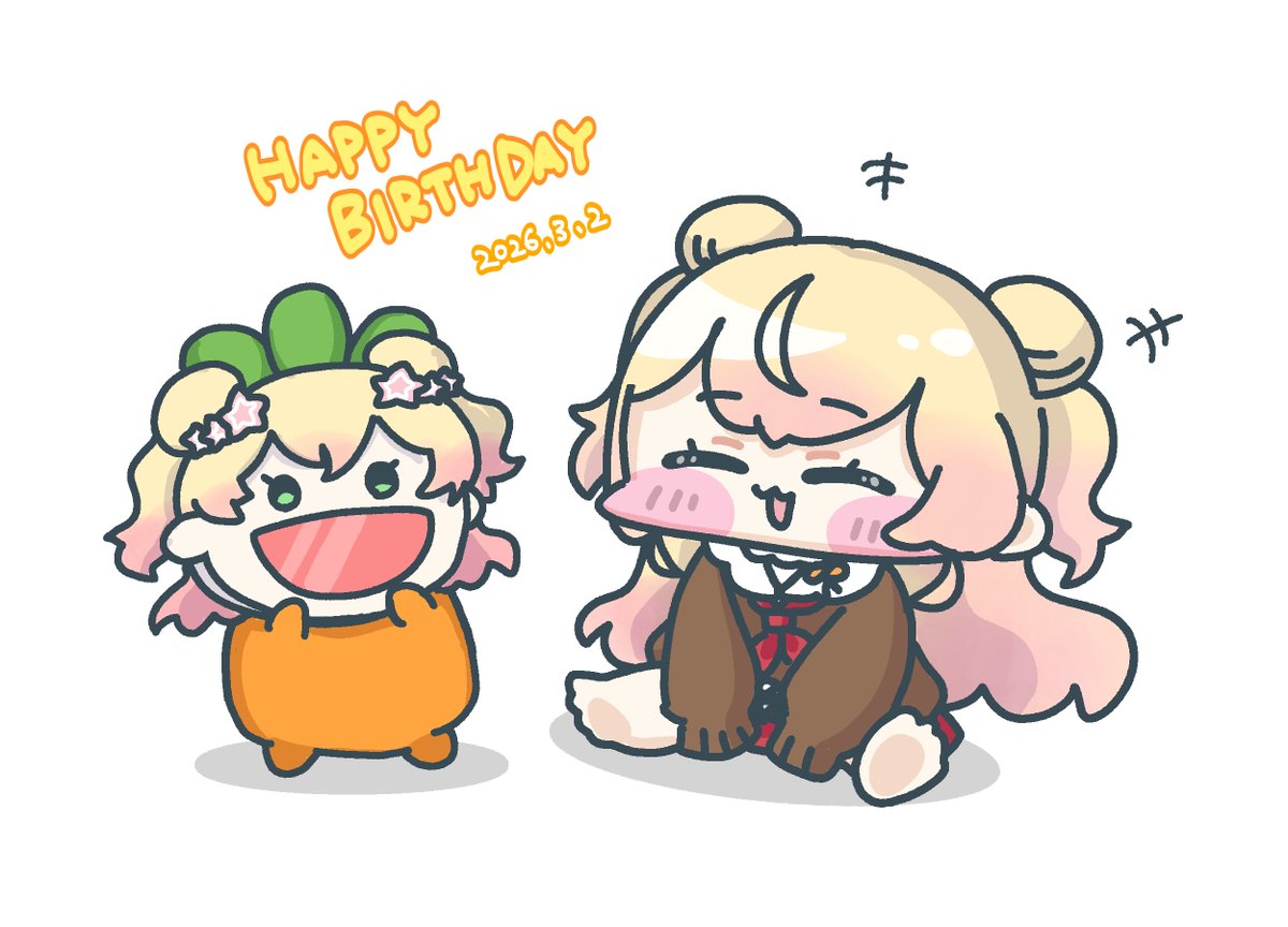 ねねちお誕生日おめでとう🎁🧡

#ねねアルバム
#桃鈴ねね生誕祭2026