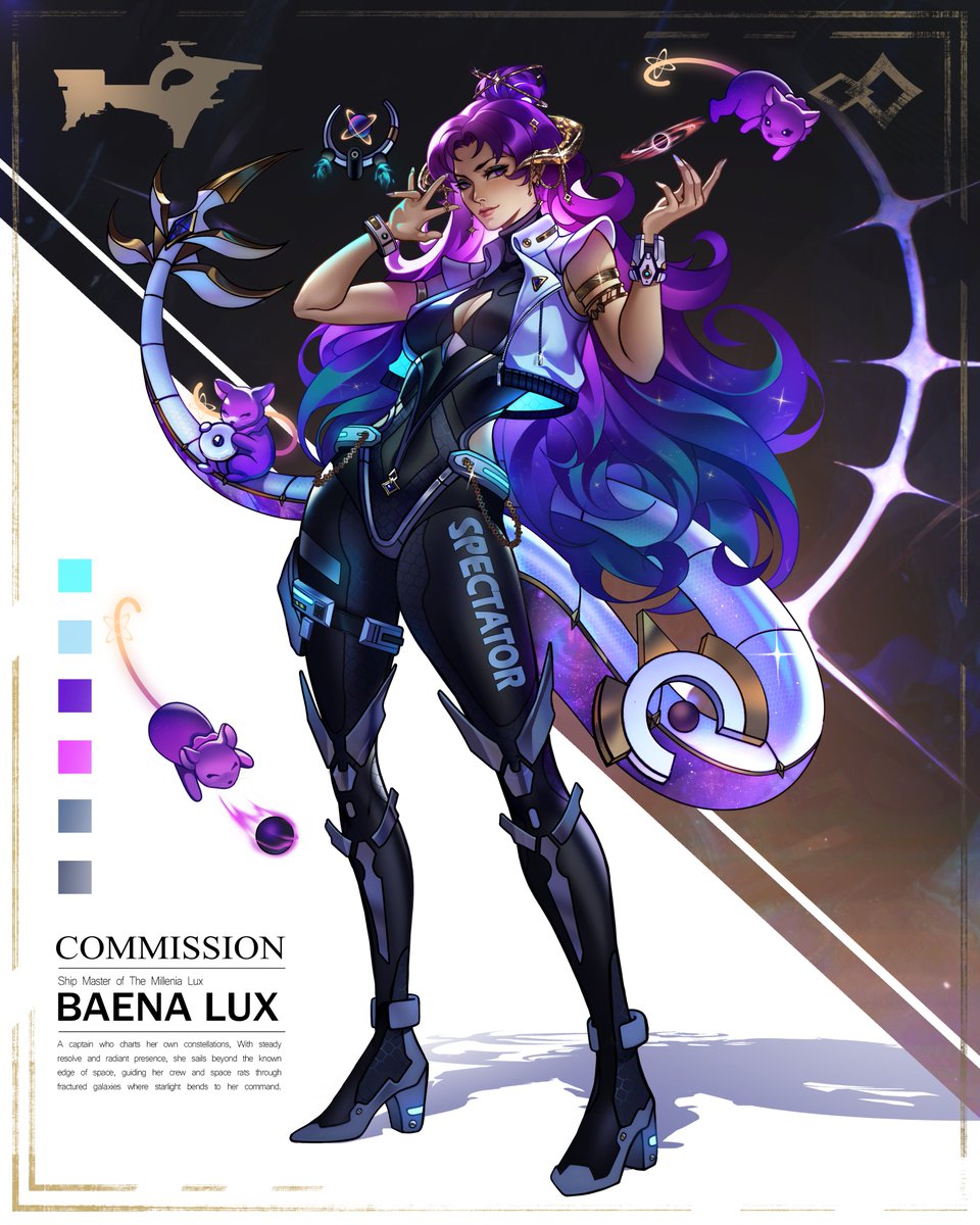 Ship Master Baena 🌌🔱

Comission work for <a href="/Baenalux/">✨🪐Baenalux🔻 Space Dragon VTuber ✨🪐</a> 🫶

#Baenart #artcommission #digitalart