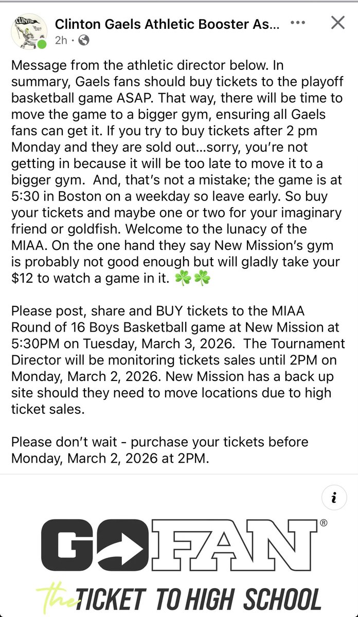 ClintonGaelsBoosters tweet media