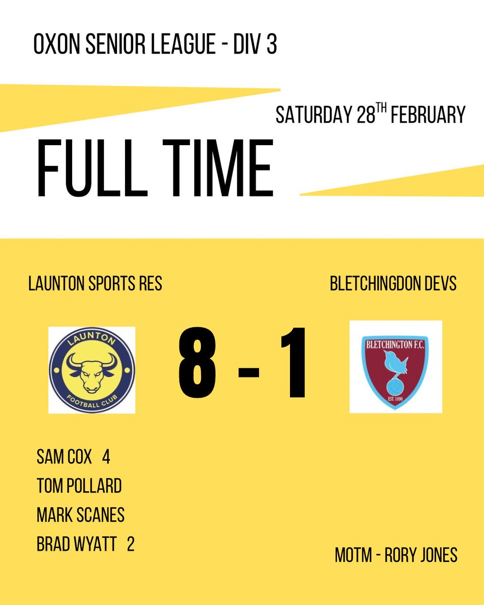 Launton Sports Football Club tweet media