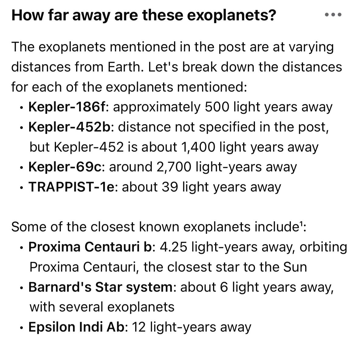 Tha is what we need to be focused on… 

Other Earth’s in Goldilocks’ zone of their Stars