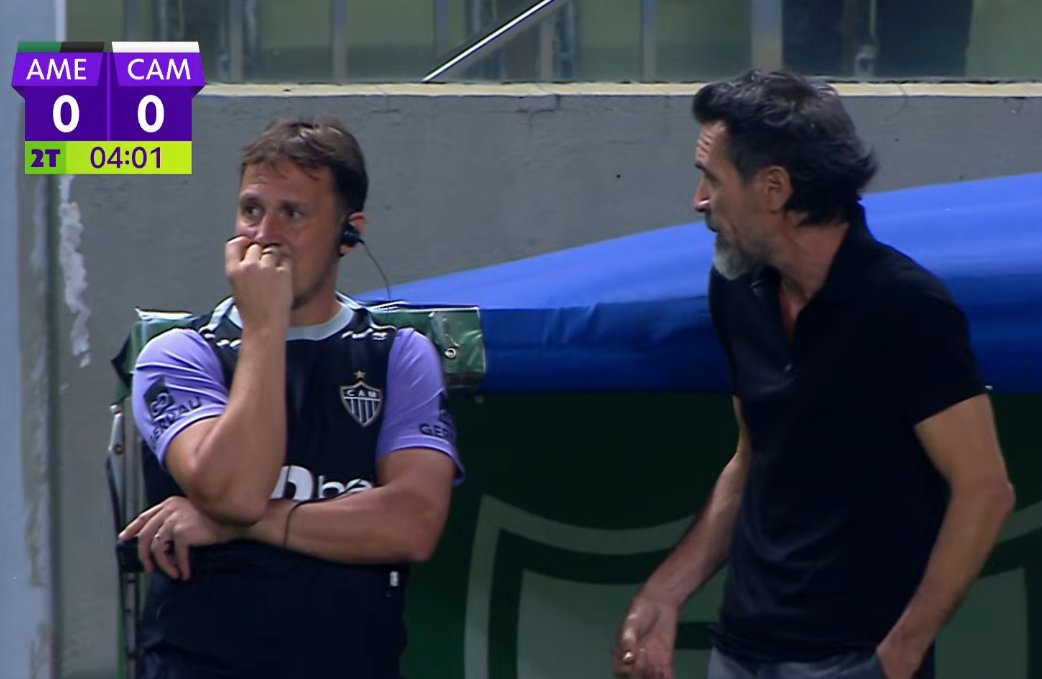 "Onde tu foi meter a gente Barba pqp esse time é ruim demais hermano"