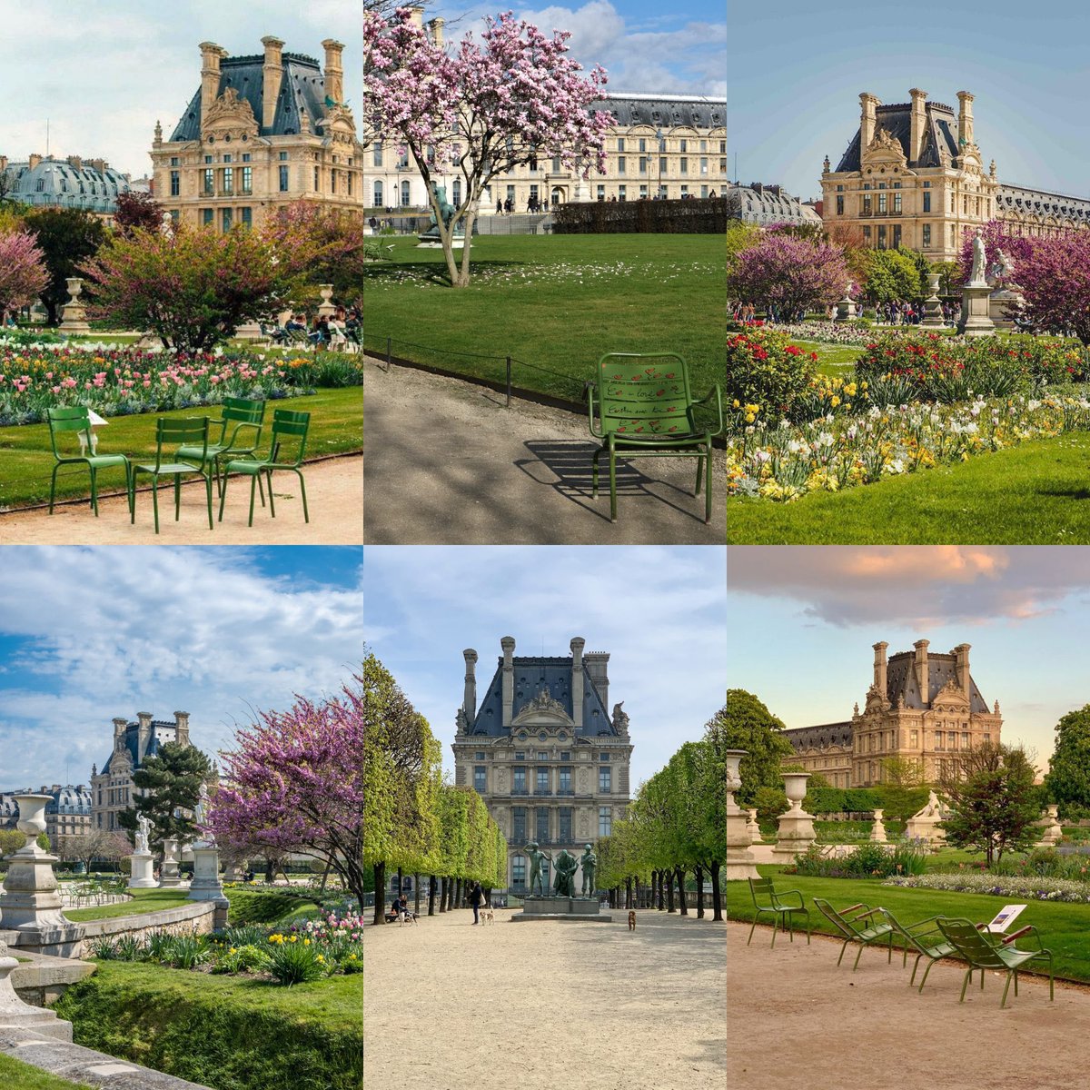 งานแฟชั่นโชว์ดิออร์จะจัดที่ Jardin des Tuileries เป็นสวนกลางปารีสเลย สวยอะ จินต้องชอบมากแน่ๆ มีแต่ดอกไม้สวยๆเต็มไปหมดเลย 🌸🌹🌻🌺🌼🌷🪻