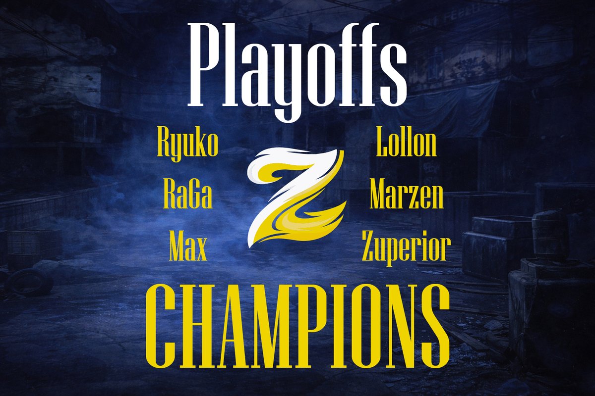 PLAYOFF CHAMPIONS. 🏆
Against all odds. Through every roster change. Through every doubt.
We didn’t just win.
We proved we belong.

Invite we’re coming.🩶

#7thZentry #Playoffs #Champions #Valorant #DACH
<a href="/Ryuko789/">Ryuko</a> <a href="/zuperiorrr/">Zuperiorr</a> <a href="/Lollon_Leon/">Lollon</a> <a href="/Mentixvlr/">Max</a> <a href="/RqGaFPS/">RqGa</a> <a href="/Marzenvlr/">Marzen</a> <a href="/Toqqel/">Toqqel</a>