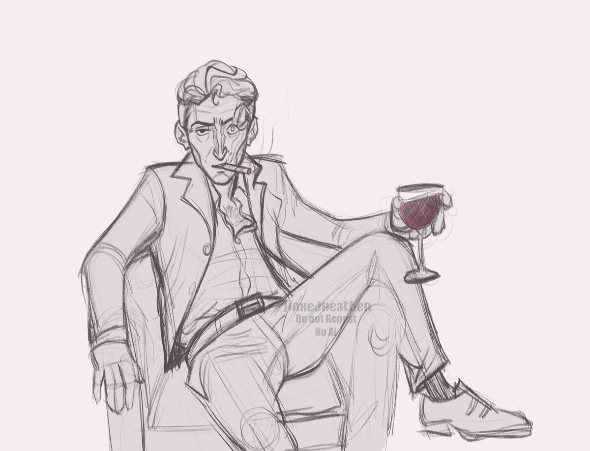JinxedHeathen's tweet photo. Expecting him to sit normally after a long day on the Council is a waste of time.
*Immediately falls to my knees in front of him*
#silco #cilcotwt #arcane https://t.co/mh3FIMZniL