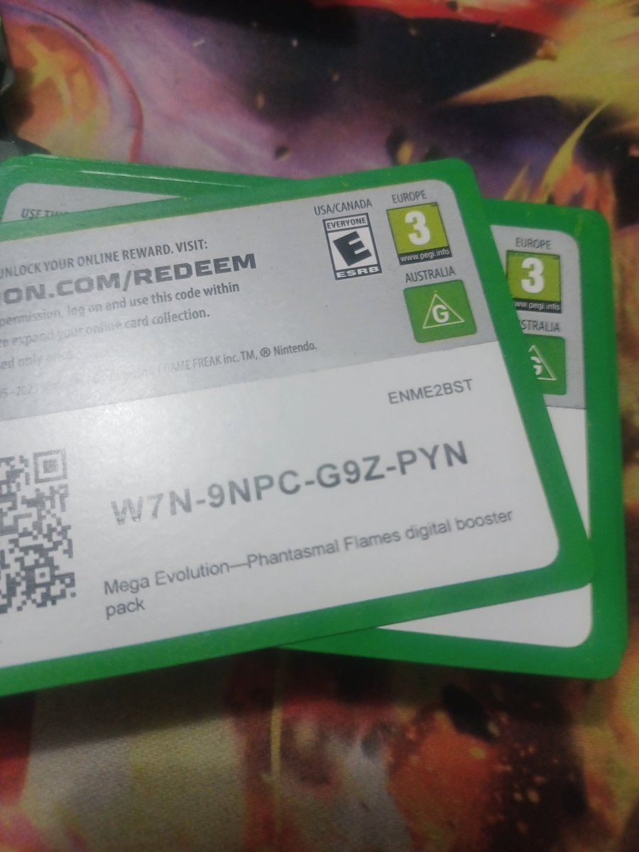 Smokemon07's tweet photo. Pokemon Live Pack Code 🔥 https://t.co/13kOiOHLyr