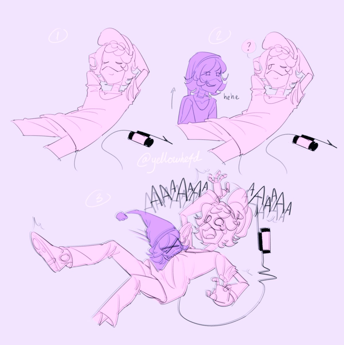 yellowhe4d's tweet photo. Sleepover, part 1

#mdtwt #murderdrones #nuzi #UziDoorman #SerialDesignationN https://t.co/q0SAau2R89