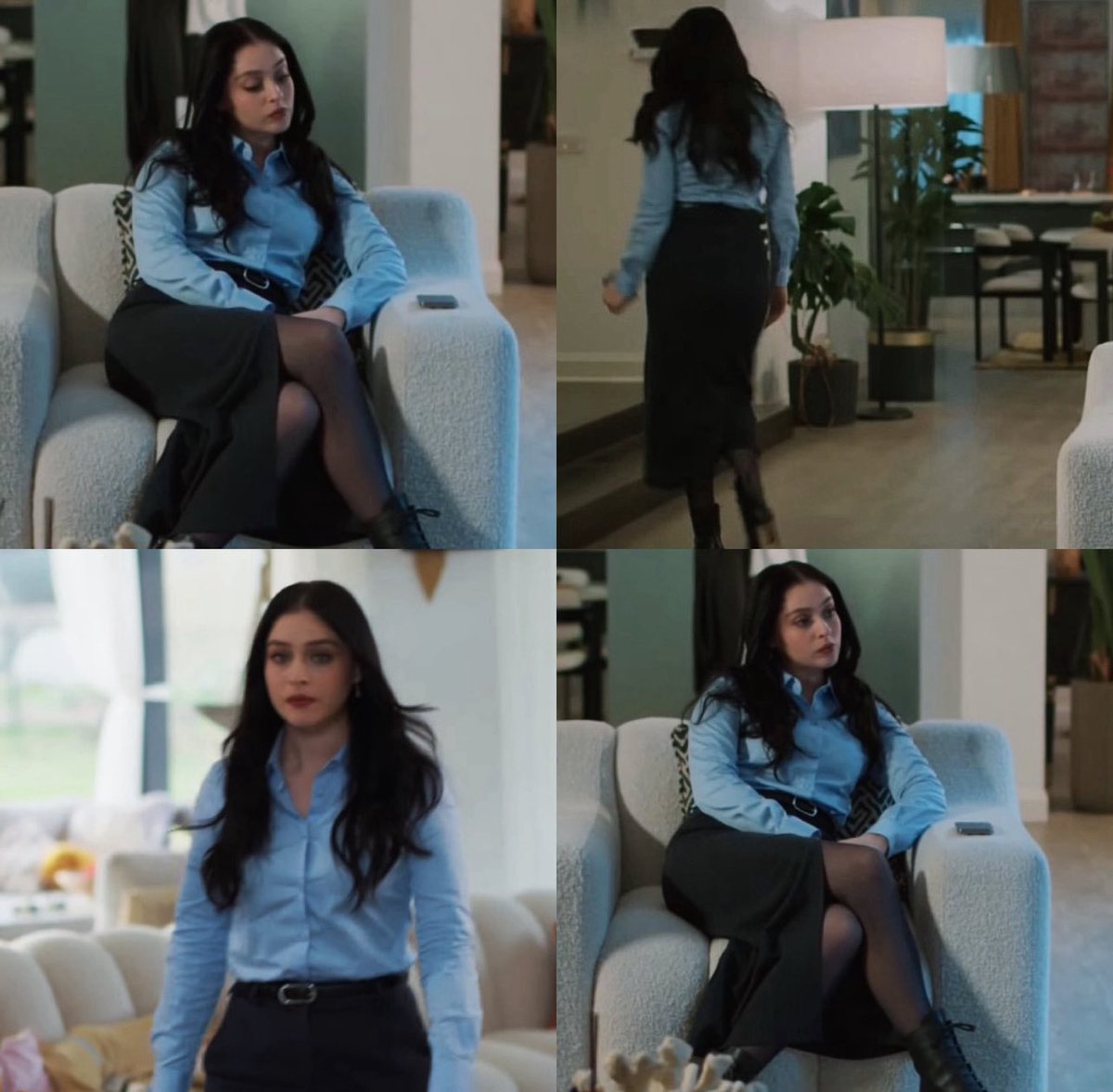 she looks so good🩵 #GüllerveGünahlar