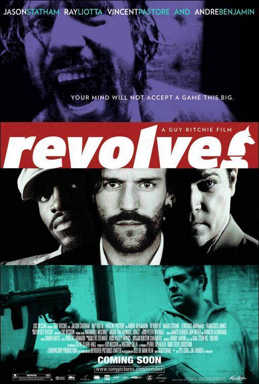 #revolver Si te esperas una película típica de Guy Ritchie,te vas a llevar una decepción.Ajustes de cuentas y venganzas, con un contenido que se relaciona directamente con la filosofía oriental.Si le pillas el punto te va a entretener, pero puedes no entender nada.3/5