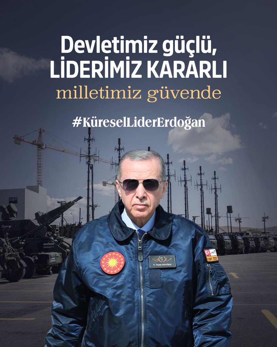 Güçlü lider, güçlü Türkiye. 🇹🇷

#KüreselLiderErdoğan