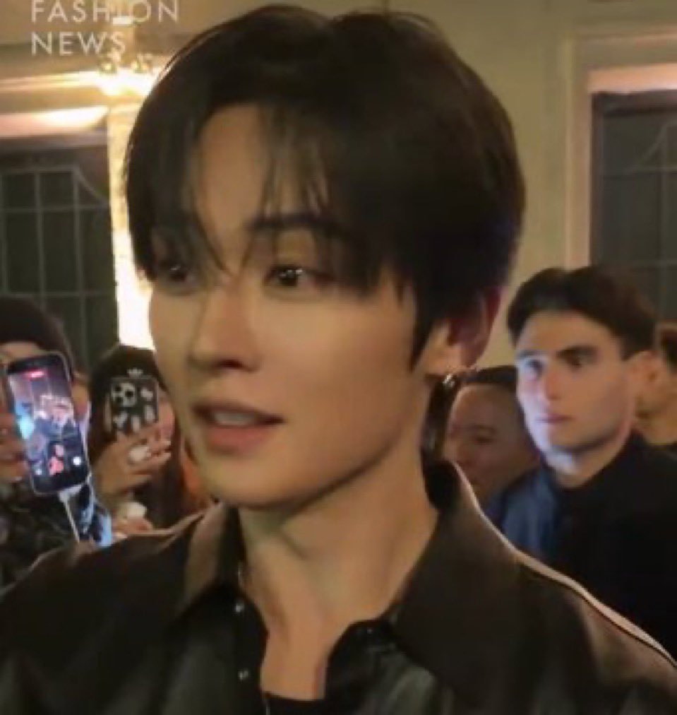 he looks like freshly baked crunchy chocolate chip cookies