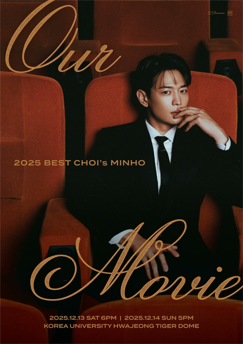 shineeconcerts's tweet photo. MINHO "BEST CHOI's MINHO < Our Movie >" (2025-2026)

🔗 https://t.co/qpwdggwYJR https://t.co/SxPh6CKM5x