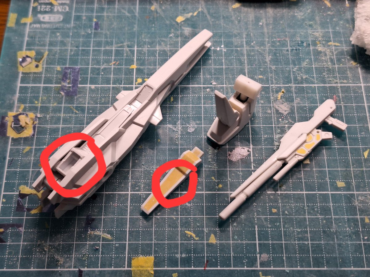 土日の #ガンプラ ラジエル進捗

800番までのやすり掛けを97%完了。またセファーユニット1機にネオジムを接着しました。

小羽の肉抜きや足首マウントの溝、ライフル上面の凸モールド復活が残っておりHMFに間に合うか見物ですが、粛々と進めましょう。

#ガンプラ好きと繋がりたい
#プラモデルライフ