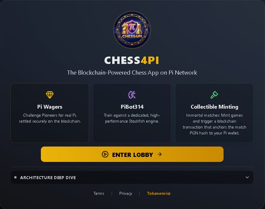 chess4pi's tweet photo. Pioneers, help us transition to the Mainnet! We are 10 unique transactions away from finalizing our transition!

1️⃣ Open https://t.co/JzrmLBgvld in the Pi Browser
2️⃣ Create a Test-Pi wager match
3️⃣ Cancel the wager to receive an automated refund payout!

#PiNetwork  #PiMainnet https://t.co/rsMmINWImt