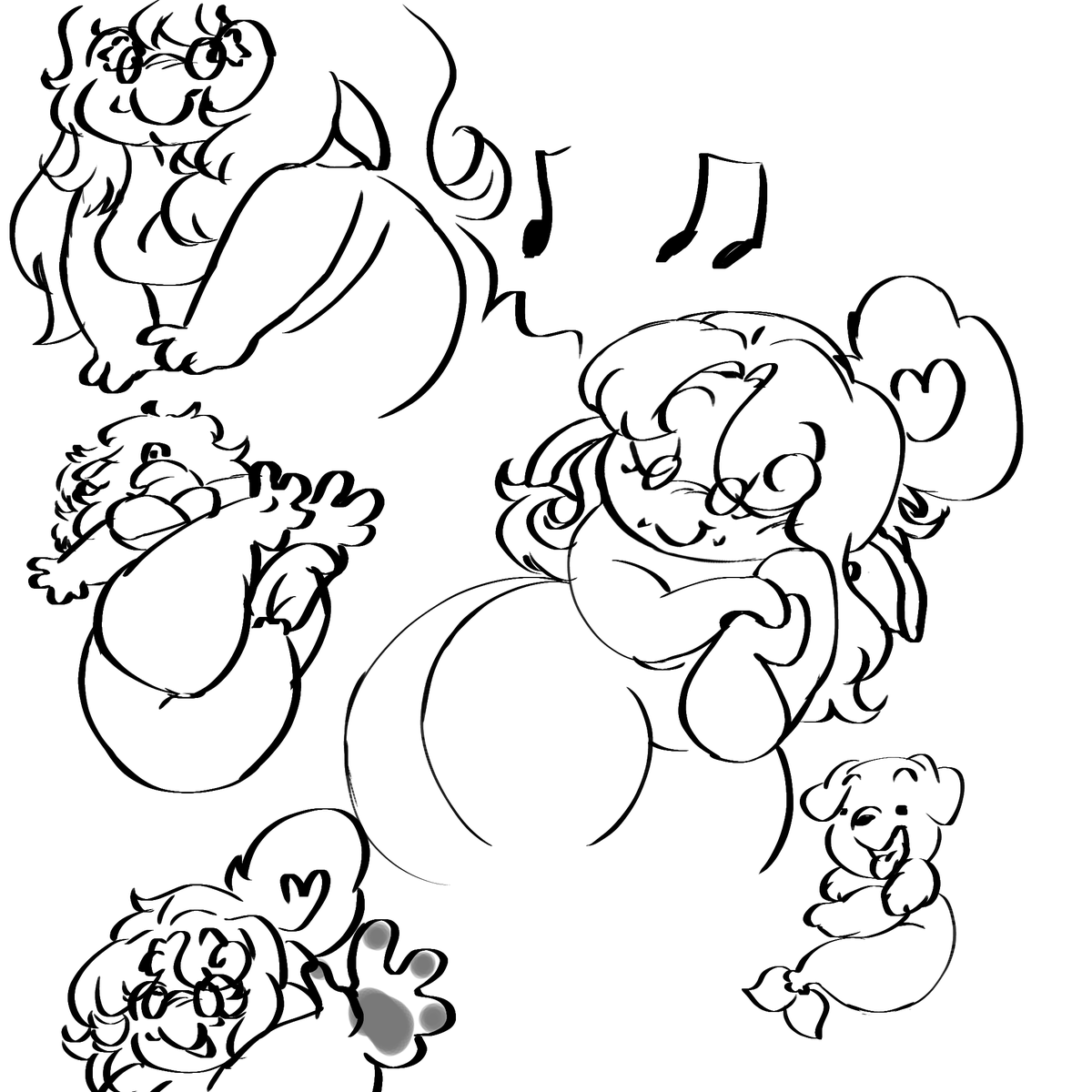 lil guppy sketches