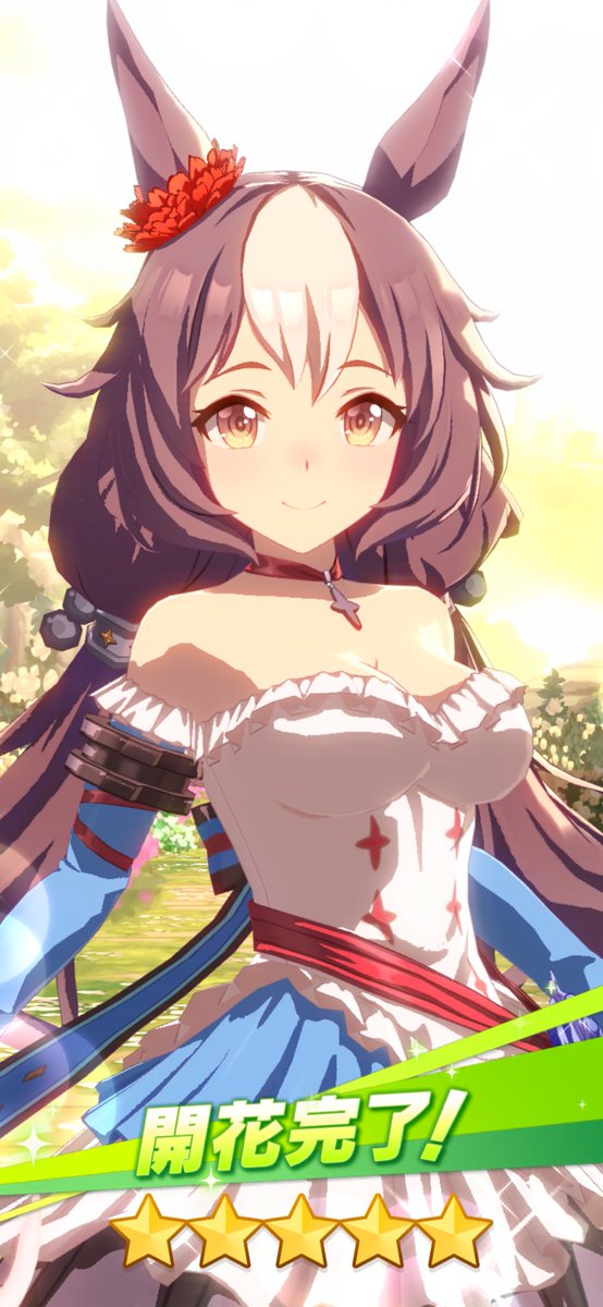 ヤマニンゼファー☆5になりました！