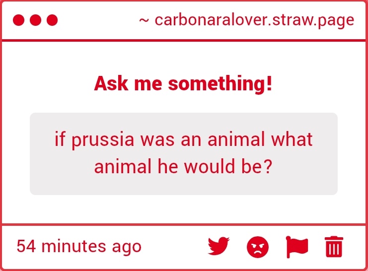 hmm i have a lot of variants ... a bird, a dog ( husky to be specific ), a rat, a bunny . idk. pick your favorite choice