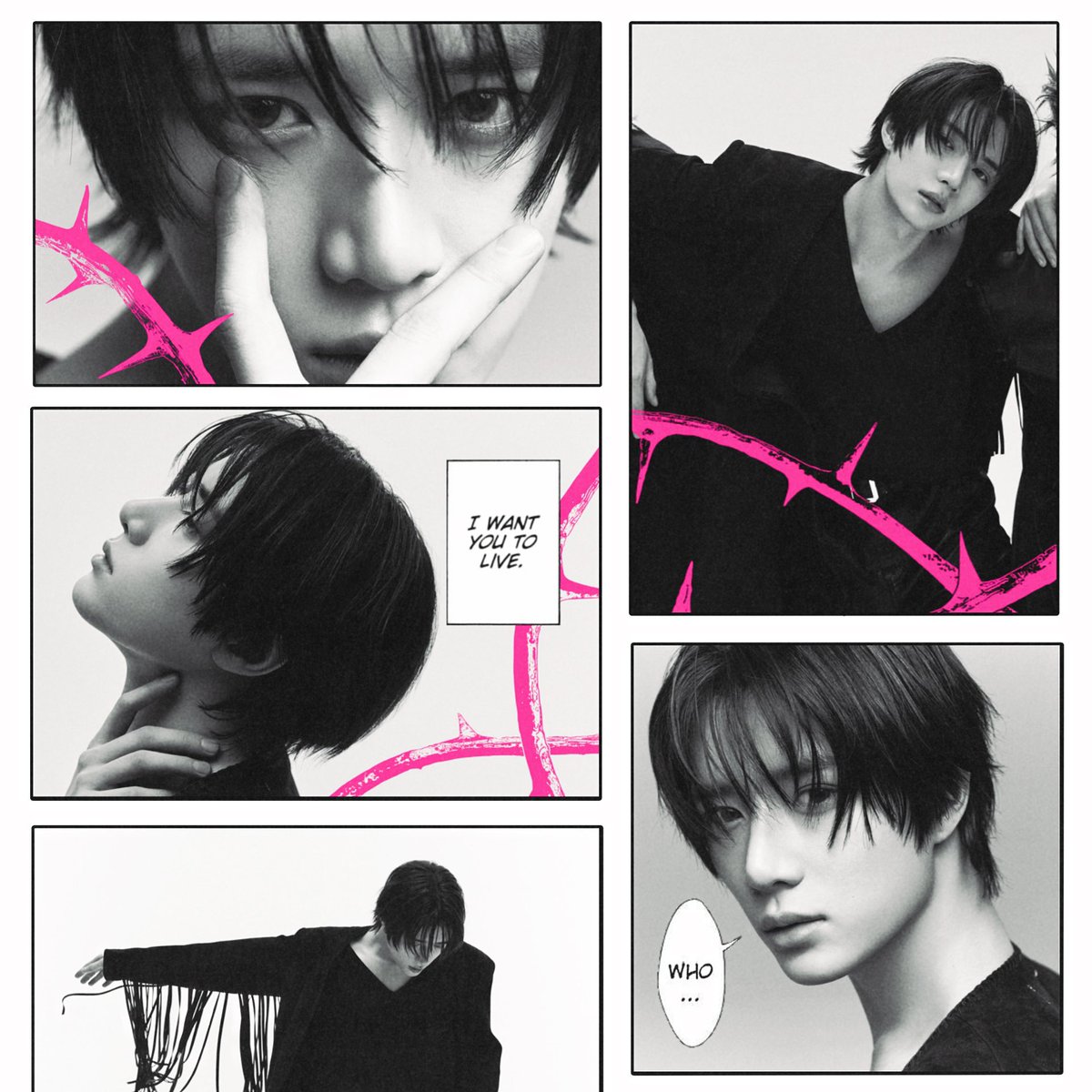 if thorn beomgyu was a manga character