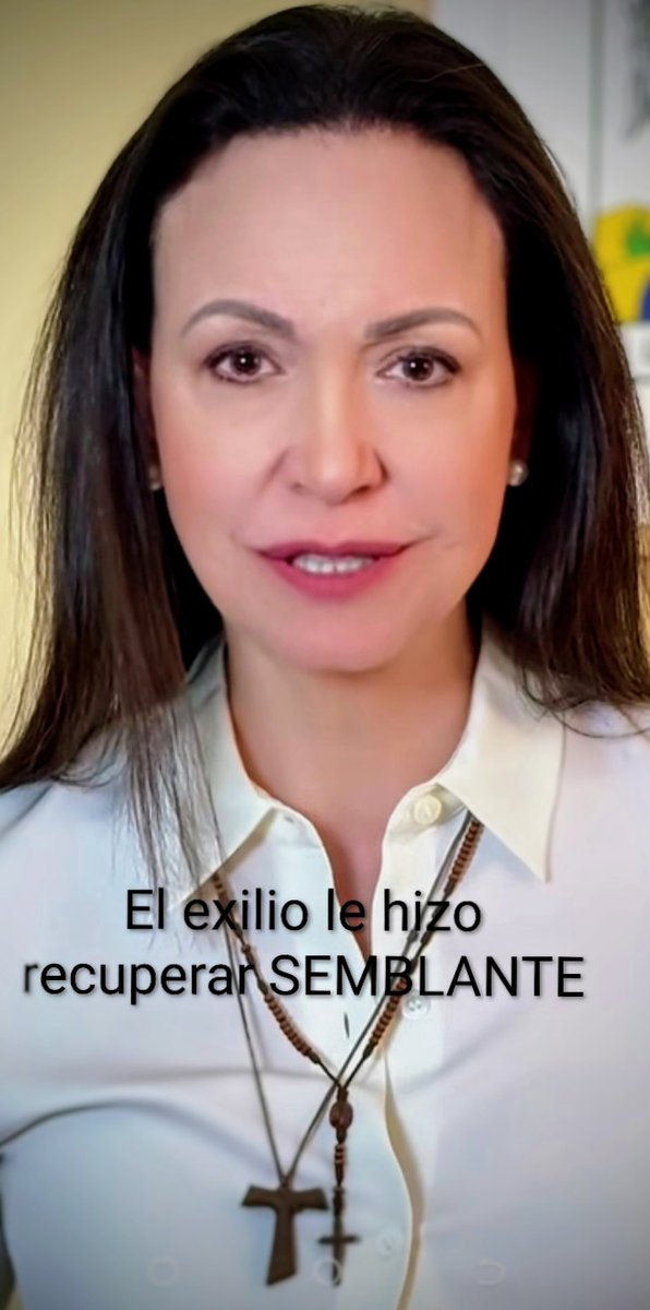 En más de días 80 días en el Exilio MCM recupero SALUD y se le iluminó el SEMBLANTE para ASI LLEGAR HASTA EL FINAL👍
