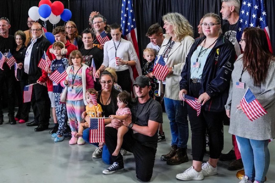 Behold…

The only immigrants the Democrats did not want admitted into America.

60 white farmers.

They wanted to force them to go back to South Africa where they were facing genocide.

Weird?!

Wonder why?