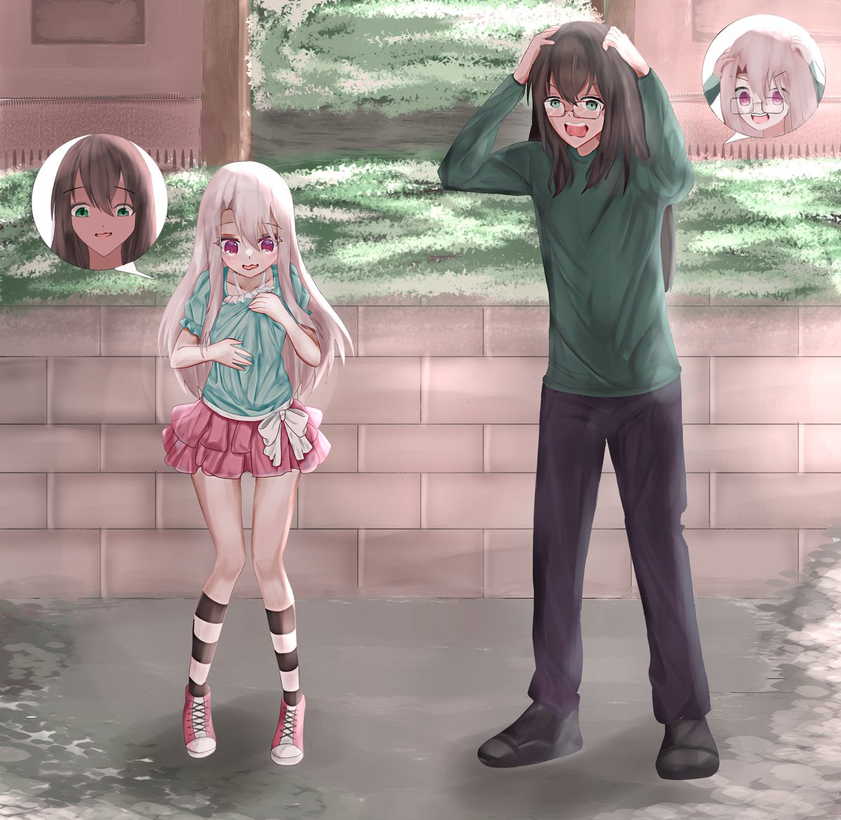 Body Swap Ilya and Oc part 2
. 
Commission work for <a href="/LulunaSensation/">Magical Girl -Luluna</a>
TYSM for the commss ❤
. 
#TSF #BodySwap #ilya