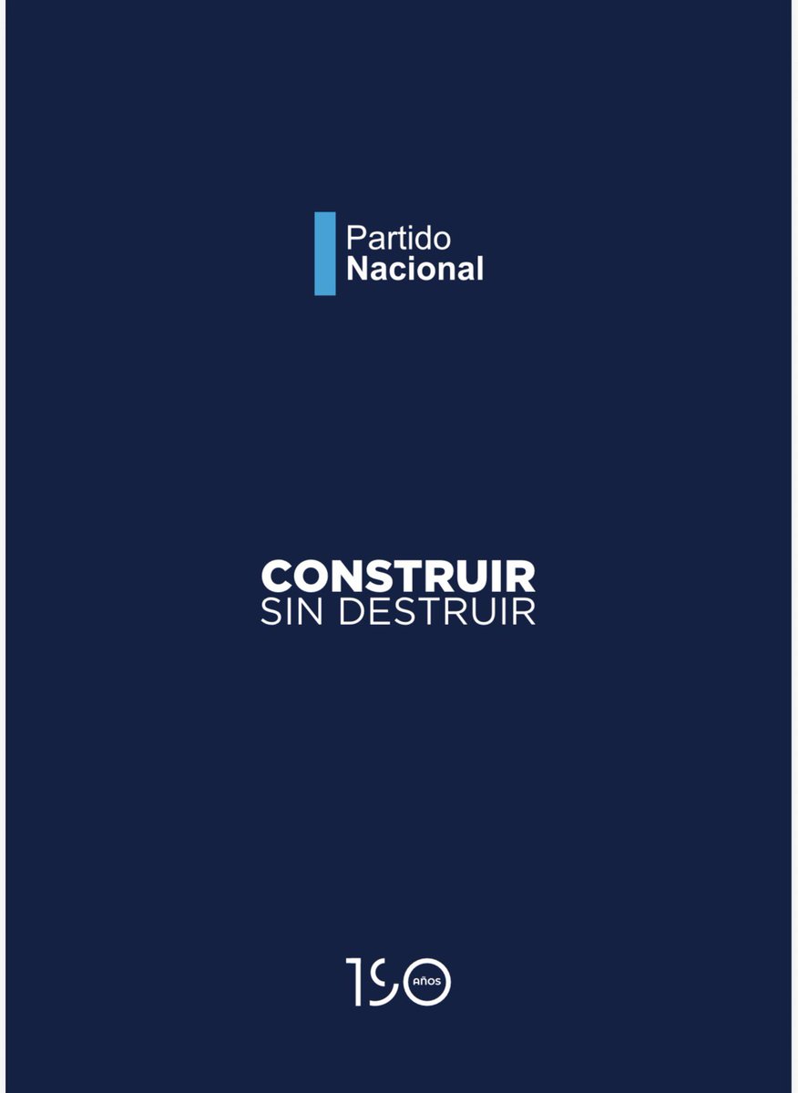 CONSTRUIR
SIN DESTRUIR

El Partido Nacional a la Opinión Pública.

El Directorio del Partido Nacional ha aprobado el siguiente documento para
dar cuenta a nuestros conciudadanos
ante este 1º de marzo de 2026.

👉🏻 partidonacional.org.uy/blog-post.php?…