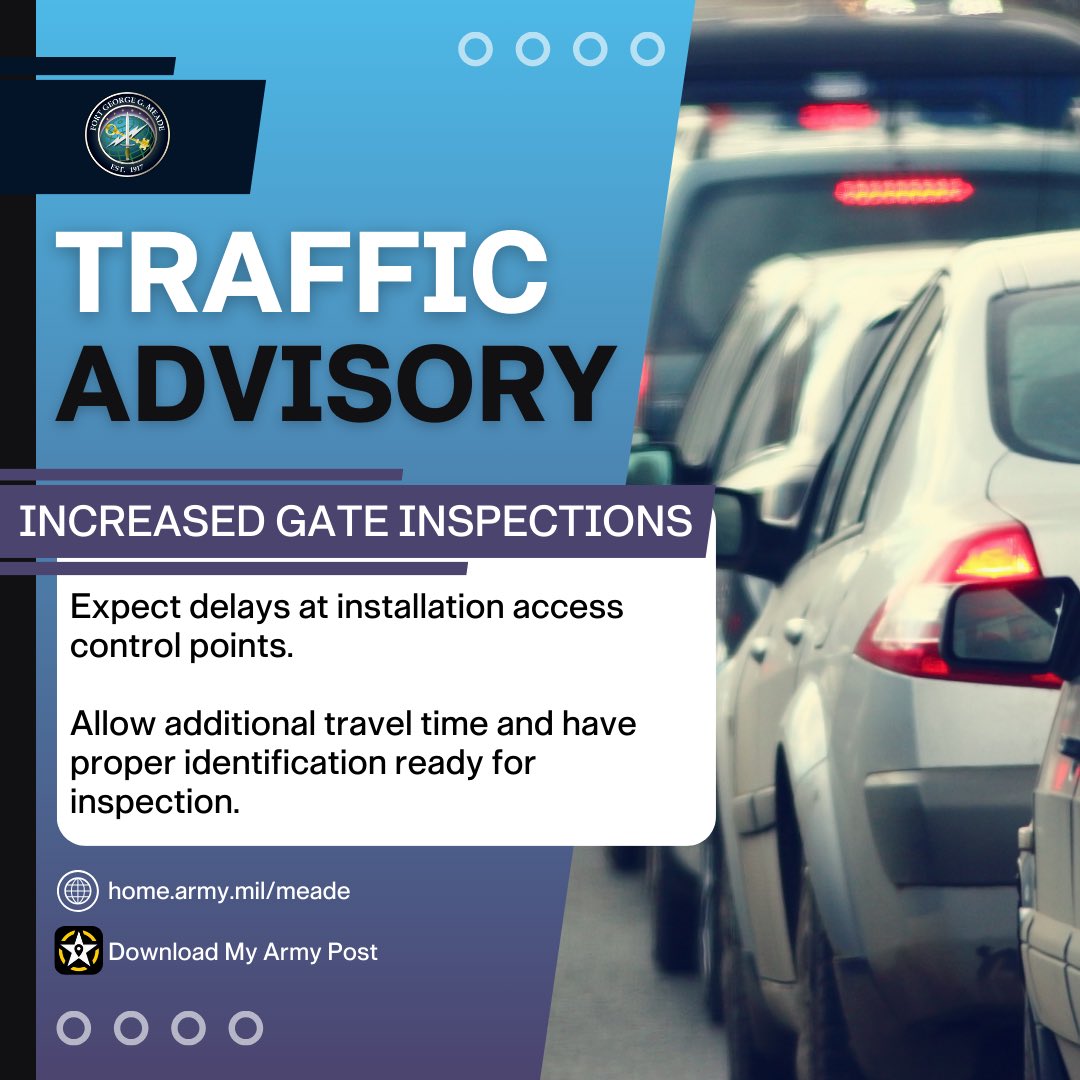U.S. Army Garrison Fort George G. Meade tweet media