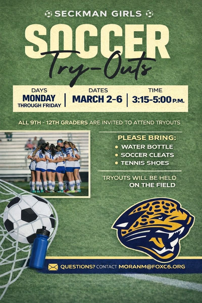Tryouts start tomorrow!!
